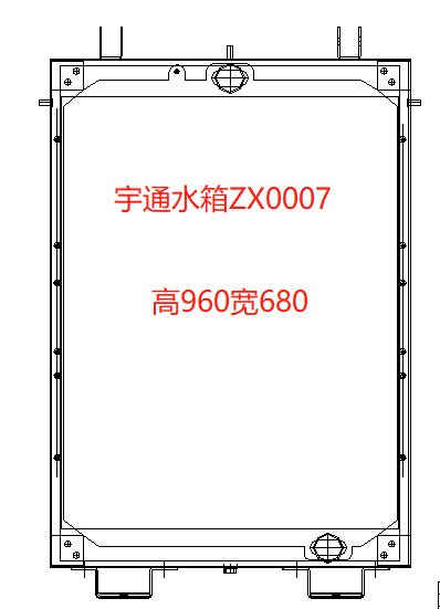 宇通客车散热器